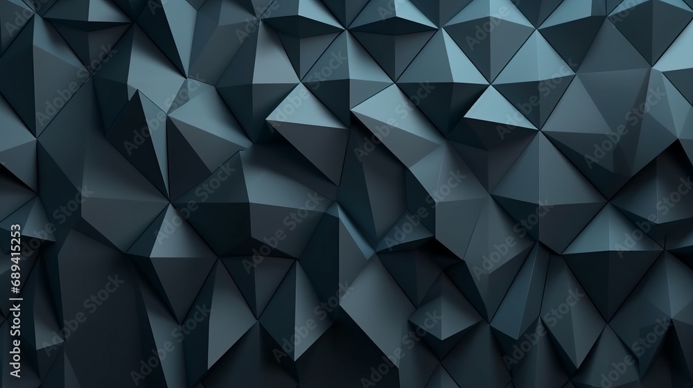 Black dark gray blue white abstract background. Geometric pattern shape. Line triangle polygon angle fold. Color gradient. Shadow. Matte. 3d effect. Rough grain grungy. Design. Template. Presentation. Black dark gray blue white abstract background. Geometric pattern shape. Line triangle polygon angle fold. Color gradient. Shadow. Matte. 3d effect. Rough grain grungy. Design. Template. Presentation.