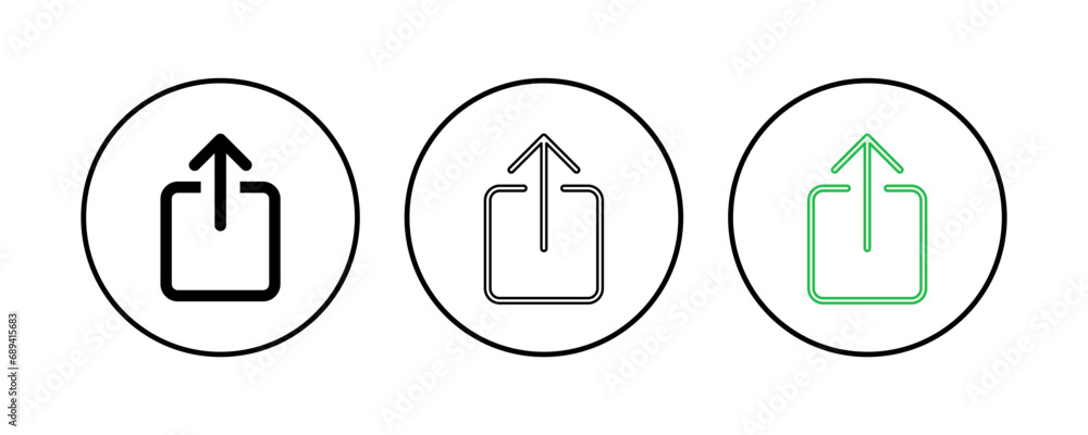 Upload icon set. load data symbol Upload icon set. load data symbol