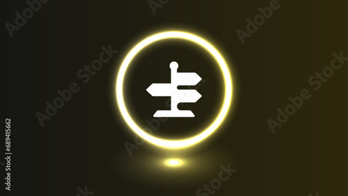 signboard icon	
