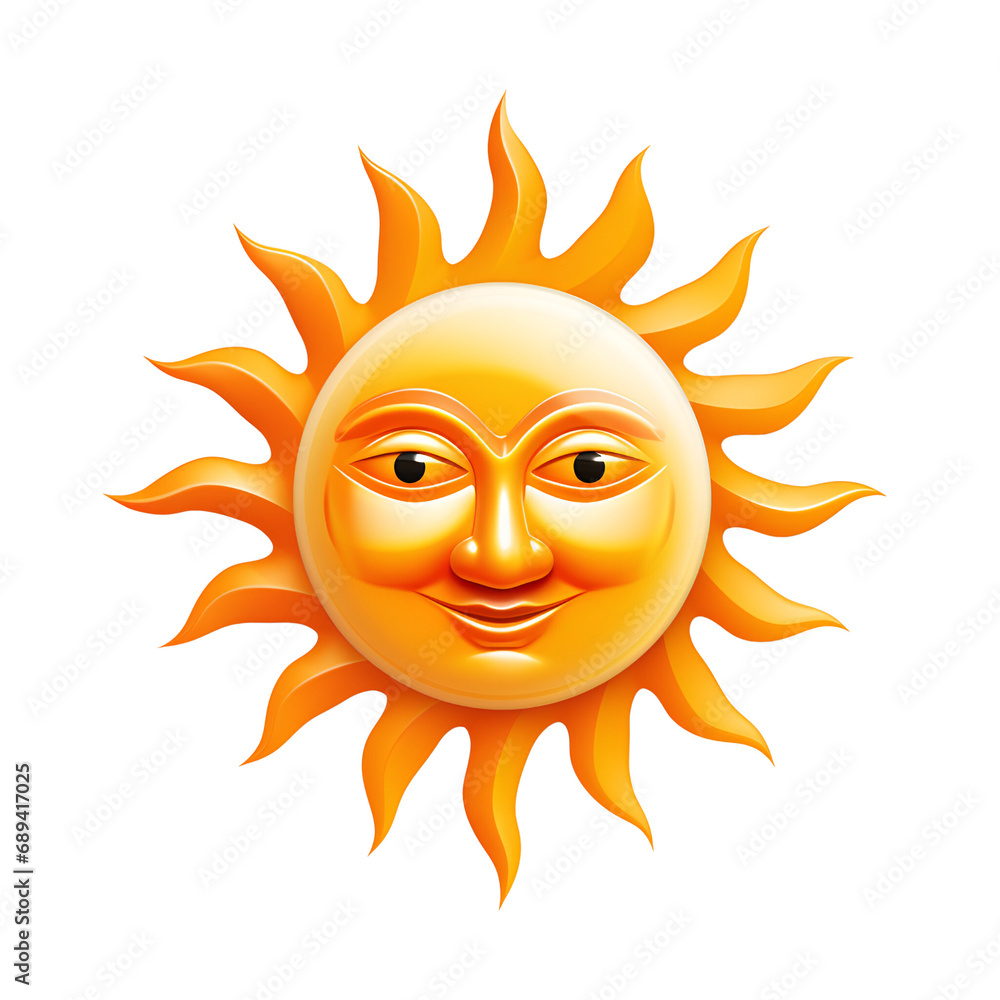 The Sun Artistic Style Illustration Cartoon Sun Logo No Background Perfect for Print on Demand Merchandise The Sun Artistic Style Illustration Cartoon Sun Logo No Background Perfect for Print on Demand Merchandise