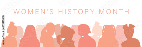 Banner for Women's History Month 