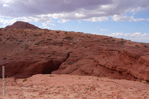 Rear Entrance Upper Antelope Canyon in Lake Powell Navajo Tribal Park Arizona Photo