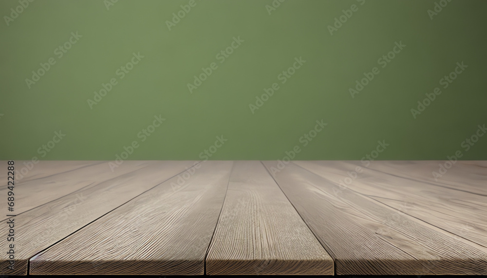 hard wood desktop table with a clear green board background. hard wood desktop table with a clear green board background.