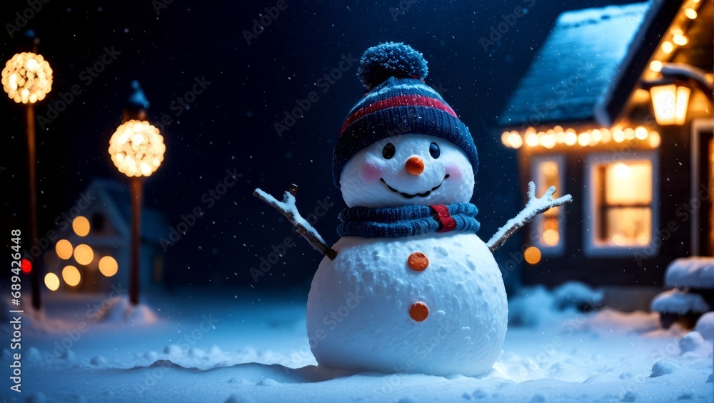 Fototapeta premium Snowman