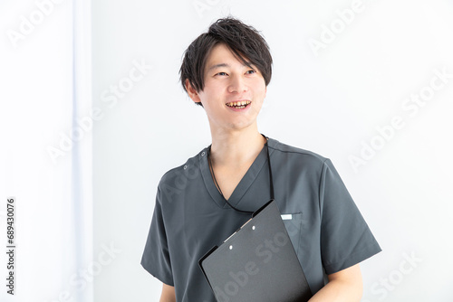 笑顔の整体師　Smiling chiropractor photo