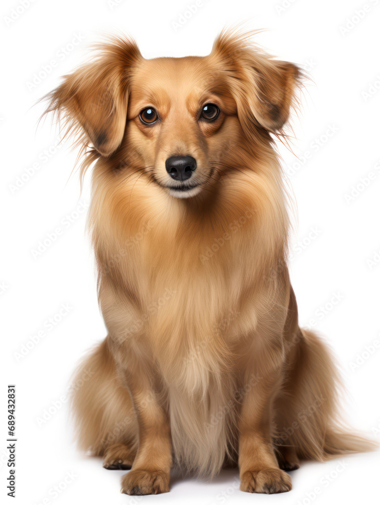 Dachhund Dog Studio Shot Isolated on Clear Background, Generative AI