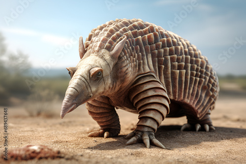 Armadillo in the Desert