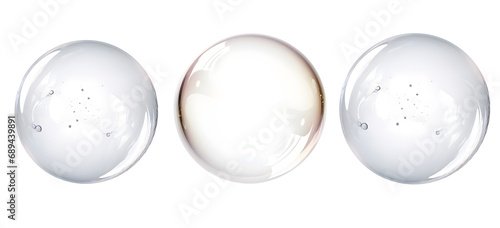 Set of water droplets isolated on transparent or white background, png