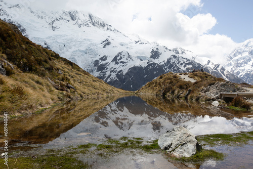Sealy Tarns, mount Cook, New Zealand