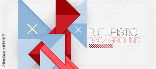 Triangle Vector Background Illustration For Wallpaper, Banner, Background, Card, Book Illustration, landing page