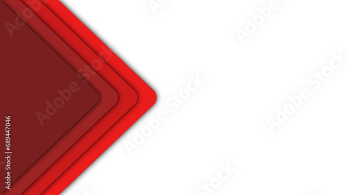 Vector Red Dynamic Background: Perfect for Business Presentations with Diverse Triangles