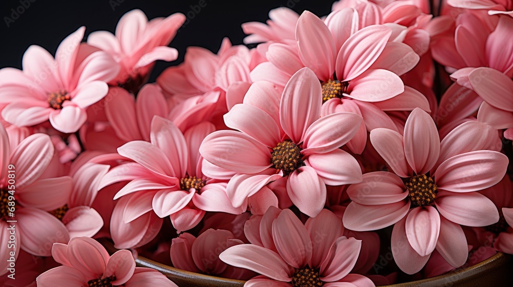 Soft Focus Beauty Pink Daisies Grown, Background Image, Desktop Wallpaper Backgrounds, HD