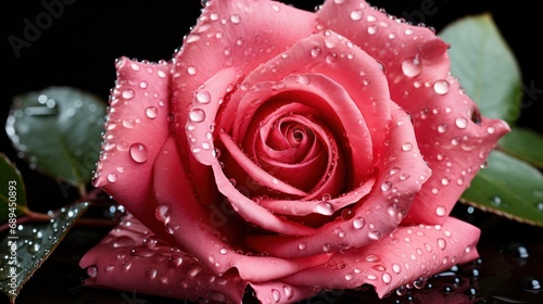 Spring Flowers Pink Rose Macro, Background Image, Desktop Wallpaper Backgrounds, HD