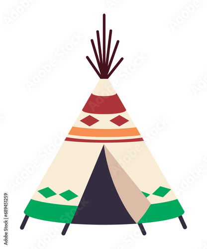 teepee native america tribal