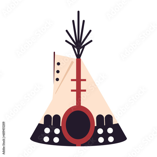 teepee native america ethnic