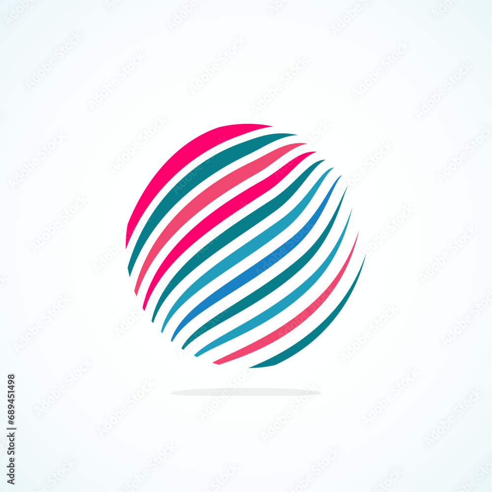 Abstract circle logo - minimalist emblem, timeless and universal shape of circle. Unique logo represent range of brands and concepts, encapsulating simplicity and creativity in single, iconic image Abstract circle logo - minimalist emblem, timeless and universal shape of circle. Unique logo represent range of brands and concepts, encapsulating simplicity and creativity in single, iconic image