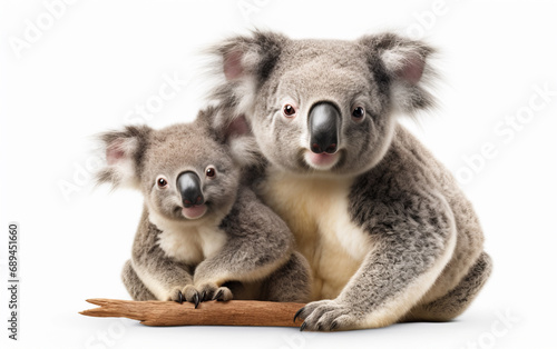 Cute Koala with Baby