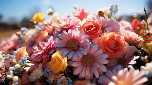 Various Colorful Fresh Flower, Background Image, Desktop Wallpaper Backgrounds, HD