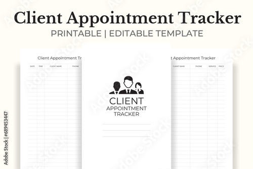 Client Appointment Tracker Kdp Interior