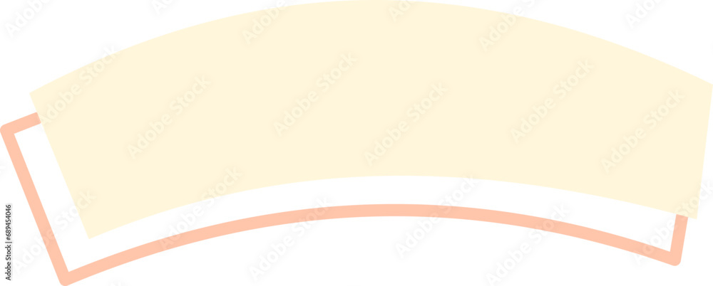 Obraz premium Textbox Aesthetic Element