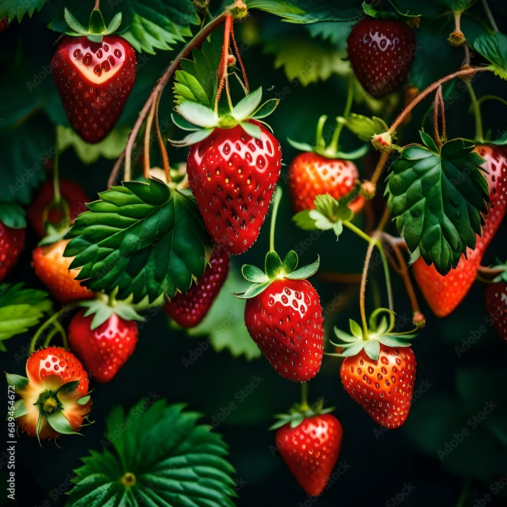 seamless background with strawberries pattern seamless background with strawberries pattern