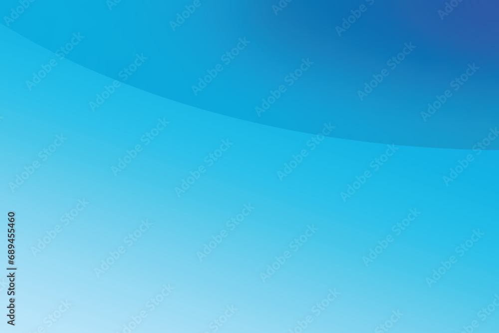 Abstract blue gradient background in a flat design style. Vector illustration