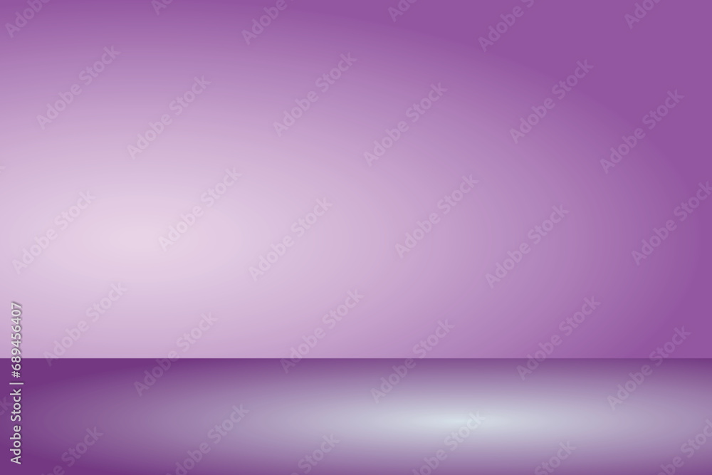 Abstract empty light purple gradient studio room background. Vector illustration Abstract empty light purple gradient studio room background. Vector illustration