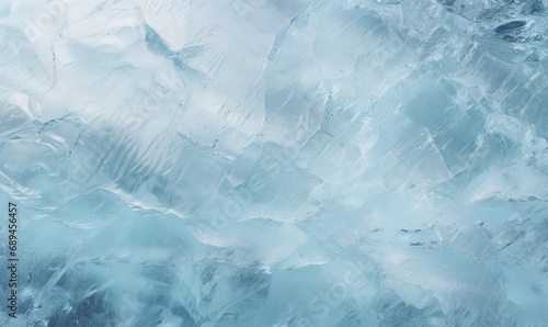 Blue ice texture background