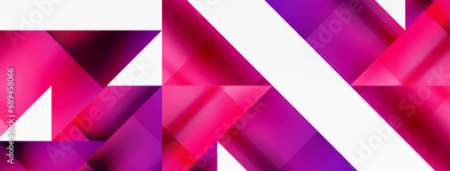 Captivating vector abstraction. Triangles interlock in mesmerizing dance, crafting dynamic geometric backdrop. Fusion of shapes and angles creates artful symphony of modern design