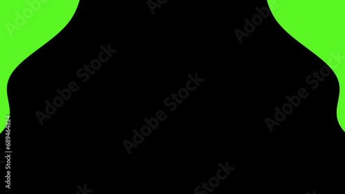 Rocket launch changes video scene Science cartoons for children. 2D Animation.