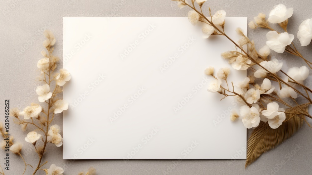 Minimal composition,mockup for a greeting card or holiday invitation,flat lay,copy space.Brown craft envelope,blank card for text,eucalyptus branch.Wedding invitation,christening,birthday,love letter Minimal composition,mockup for a greeting card or holiday invitation,flat lay,copy space.Brown craft envelope,blank card for text,eucalyptus branch.Wedding invitation,christening,birthday,love letter