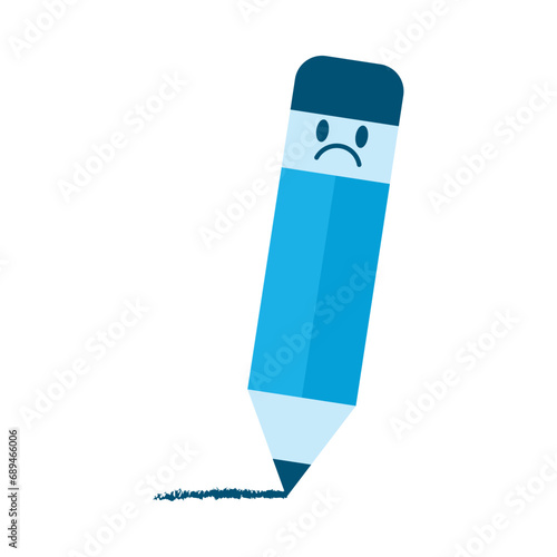 blue monday pencil