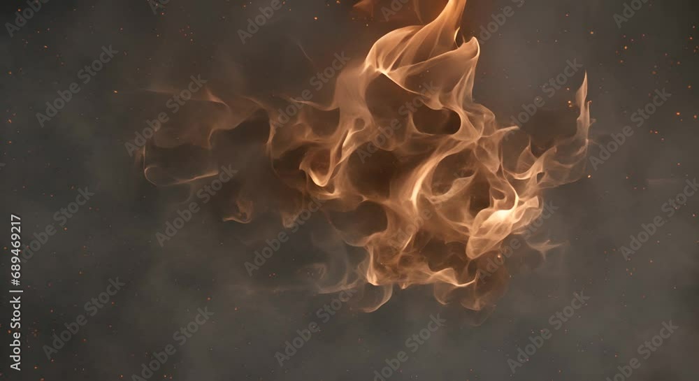 Realitsic Fire Animation Fiery Ambience: Realistic 3D Animated Fire with Smoke and Sparks - Drag ...