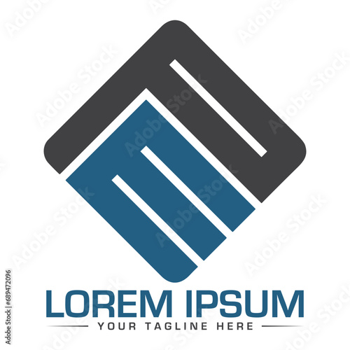 PM Logo Design Creative and Modern Logo Design