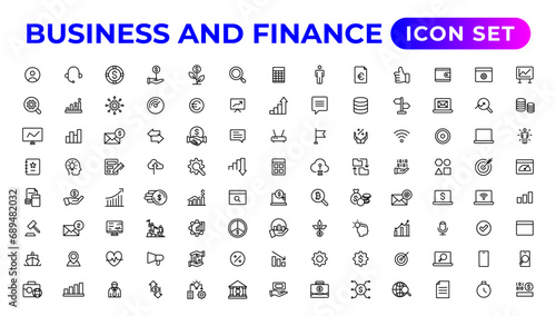 Business and finance icon set. Business and corporation vector icon.Money, investment, teamwork, meeting, partnership, meeting, work success.