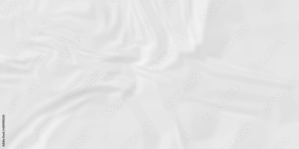 Obraz premium Abstract White paper crumpled texture. white fabric textured crumpled white paper background. panorama white paper texture background, crumpled pattern texture background.
