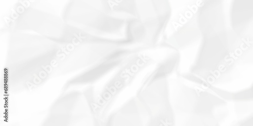 Abstract White paper crumpled texture. white fabric textured crumpled white paper background. panorama white paper texture background, crumpled pattern texture background.