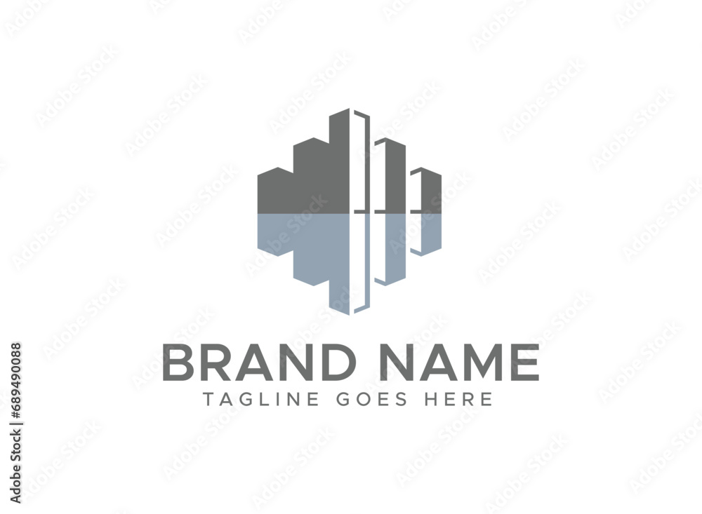 Elevate your brand with our Building Property Logo Design Template. this logo is versatile for logos, apartments, real estate, residential, buildings, minimalist, home, house, residential, silhouette