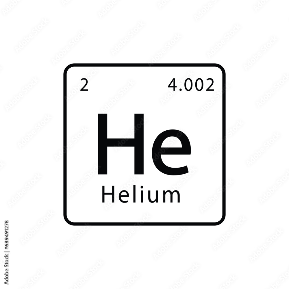 Periodic Table of element icon vector logo design template Periodic Table of element icon vector logo design template