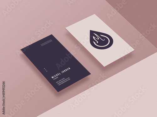 Premium Business Card Mockup