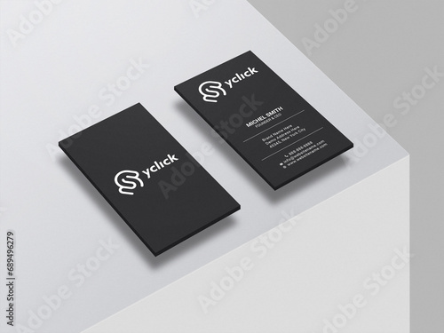 Creative business card mock-up