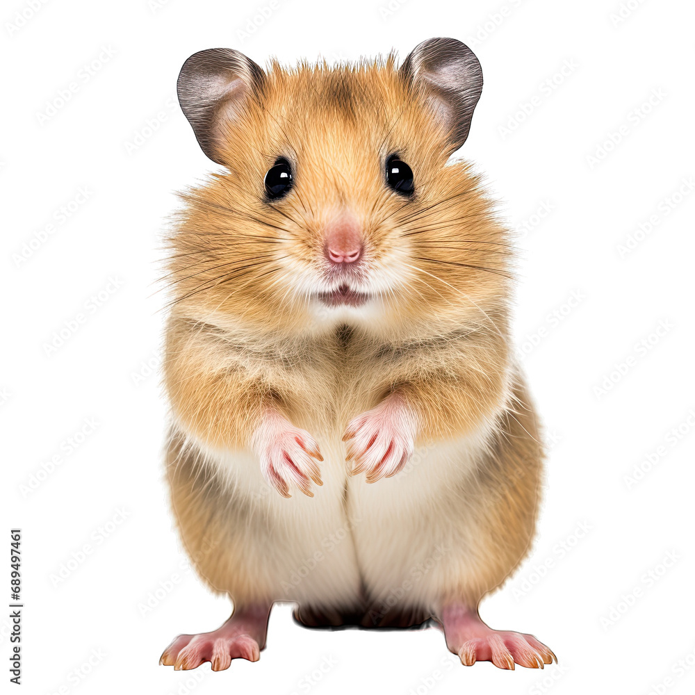 Hamster photograph isolated on white background Hamster photograph isolated on white background