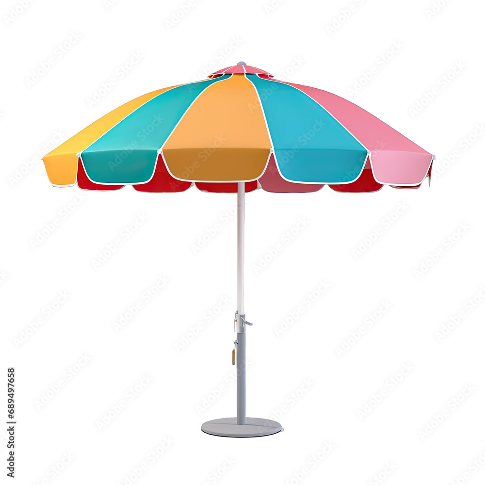 Obraz premium Outdoor Cafe Umbrella