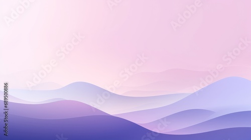 Elegant gradient transition from soft pink to serene lavender for a stylish slide background