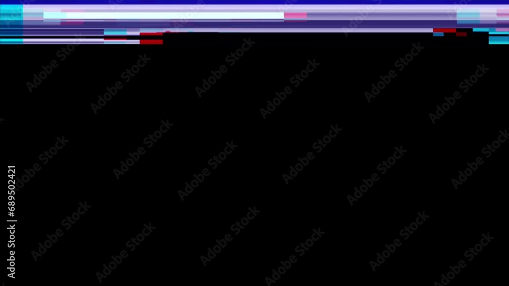 Glitch noise static television VFX. Visual video effects stripes background, tv screen noise glitch effect. Video background, transition effect for video editing, intro and logo reveal with sound Glitch noise static television VFX. Visual video effects stripes background, tv screen noise glitch effect. Video background, transition effect for video editing, intro and logo reveal with sound