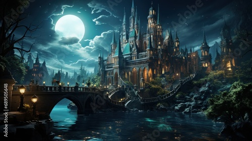 night view of the castle © Creative Sky