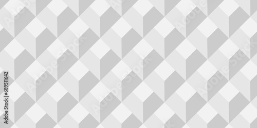 Seamless geometric pattern grid backdrop triangle abstract background. Abstract cubes geometric tile and mosaic wall or grid backdrop hexagon technology. white and gray geometric block cube structure.