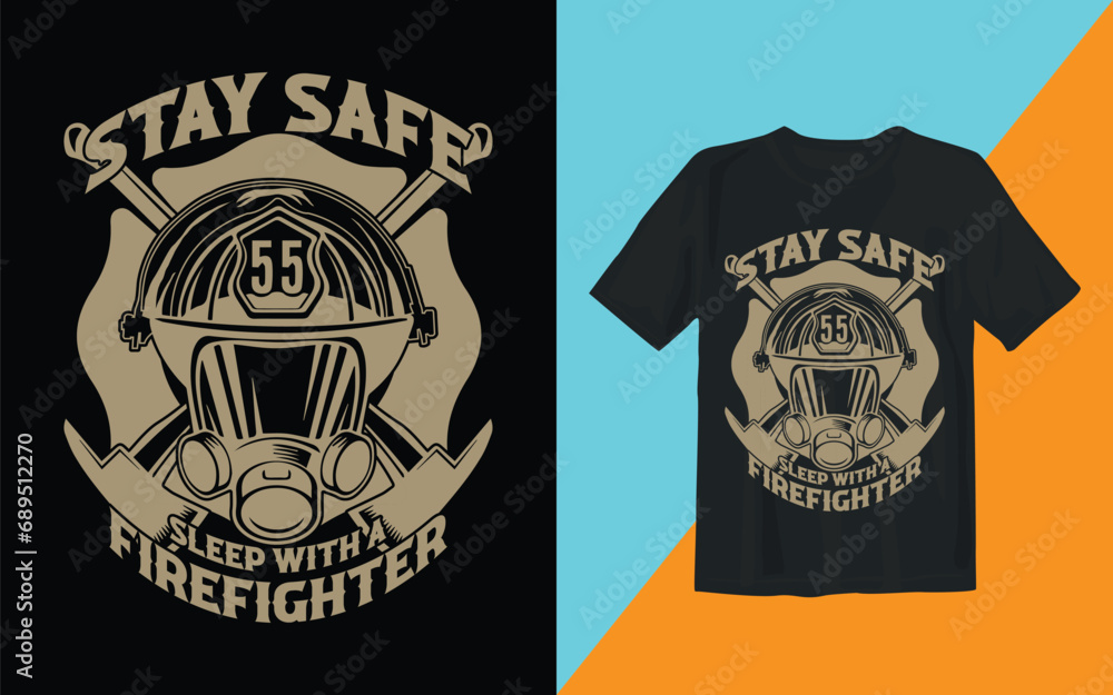 Firefighter T Shirt Design Firefighter T Shirt Design
