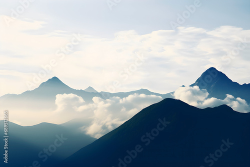 Wallpaper Mural Motivational Echo Art.  Generative AI. Torontodigital.ca