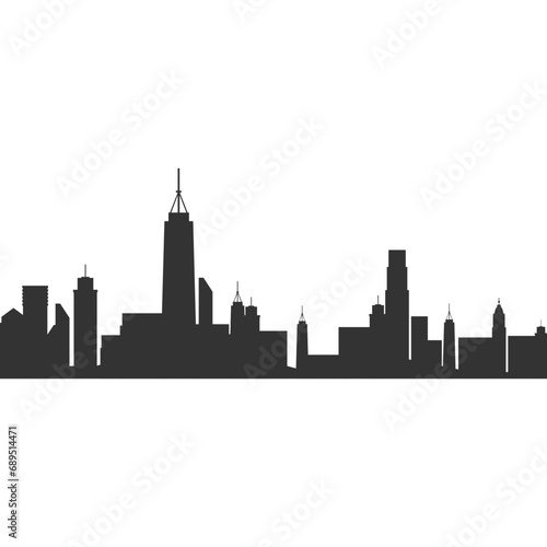 City Buildings Landscape Silhouette